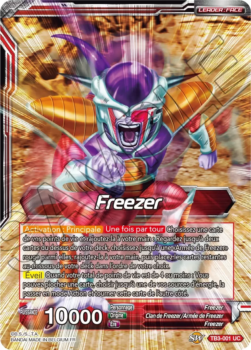 Clash of Fates [TB3] - Freezer / Freezer, menace métamorphique