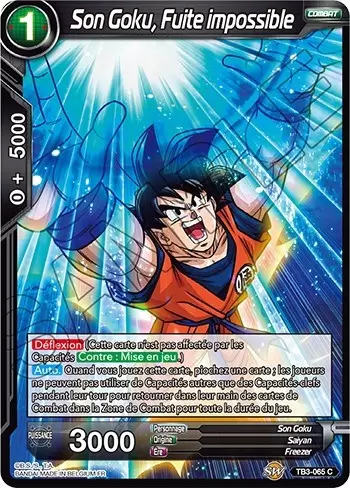 Clash of Fates [TB3] - Son Goku, Fuite impossible