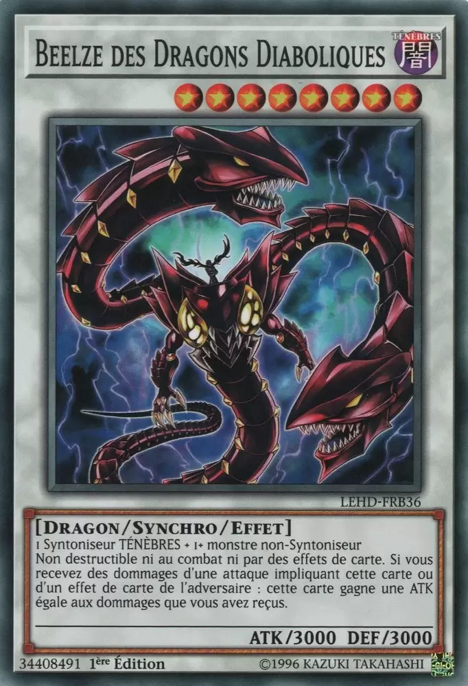 Decks du Héro Légendaire LEHD - Beelze des Dragons Diaboliques