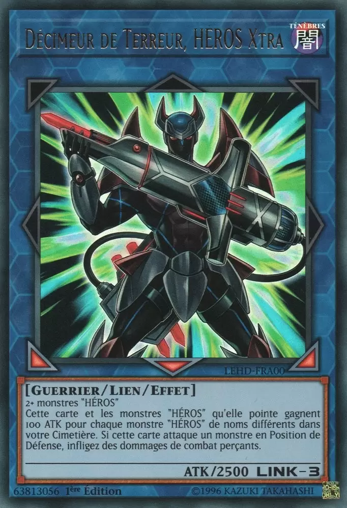 Decks du Héro Légendaire LEHD - Décimeur de Terreur, HÉROS Xtra