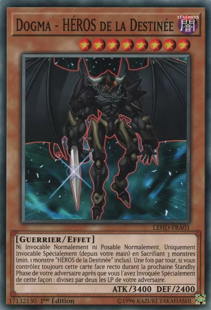 Decks du Héro Légendaire LEHD - Dogma - HÉROS de la Destinée