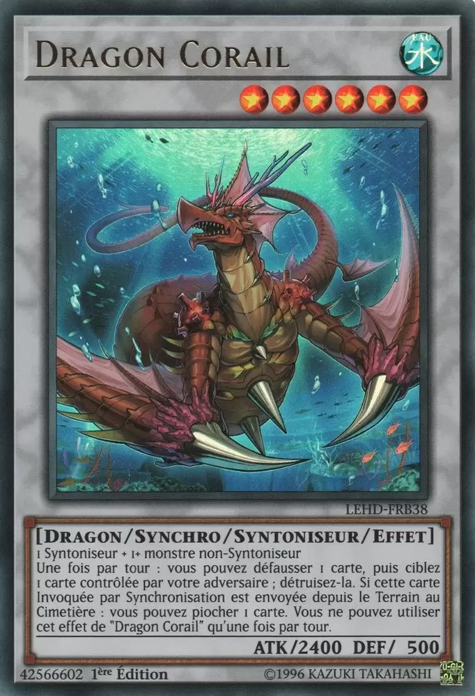 Decks du Héro Légendaire LEHD - Dragon Corail