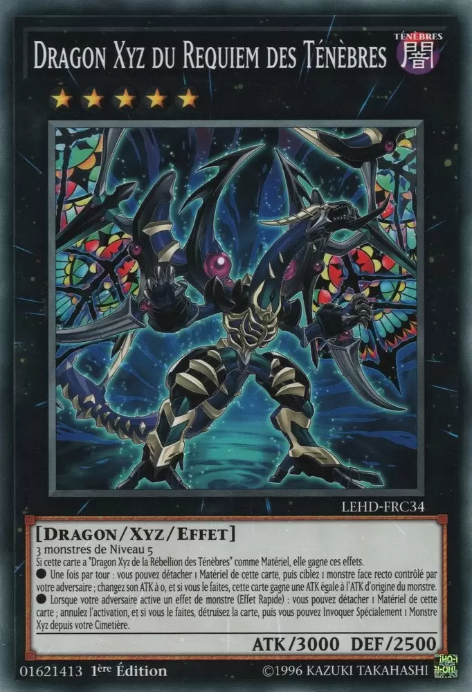 Decks du Héro Légendaire LEHD - Dragon Xyz du Requiem des Ténèbres