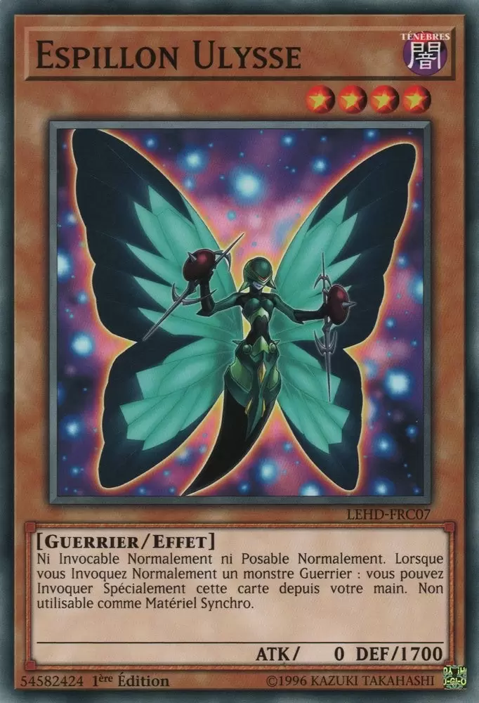 Decks du Héro Légendaire LEHD - Espillon Ulysse