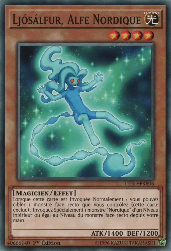 Decks du Héro Légendaire LEHD - Ljósálfur, Alfe Nordique