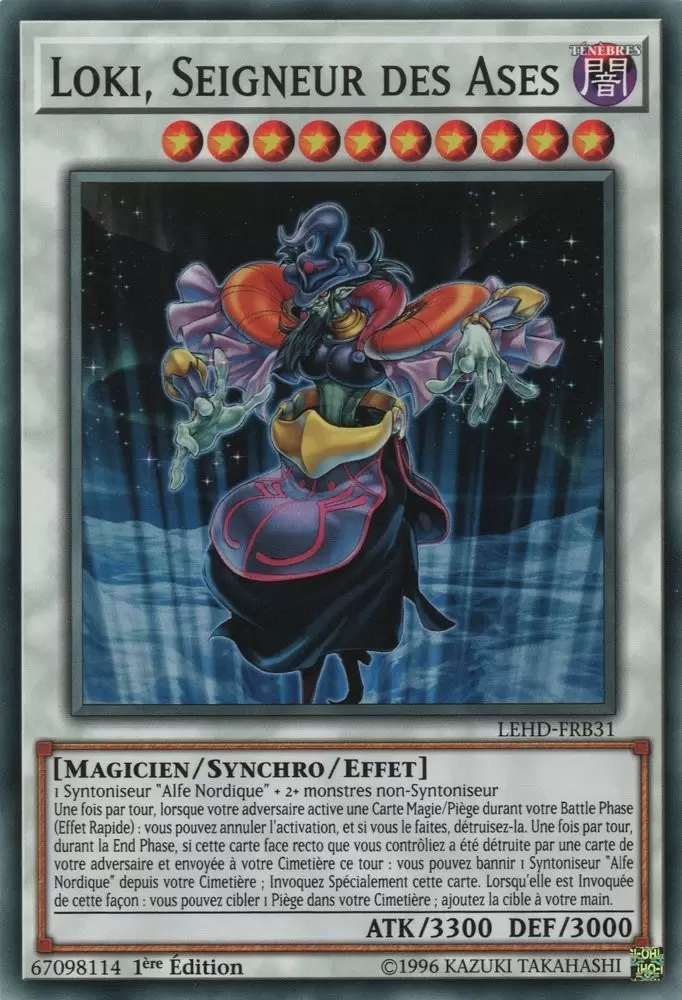 Decks du Héro Légendaire LEHD - Loki, Seigneur des Ases