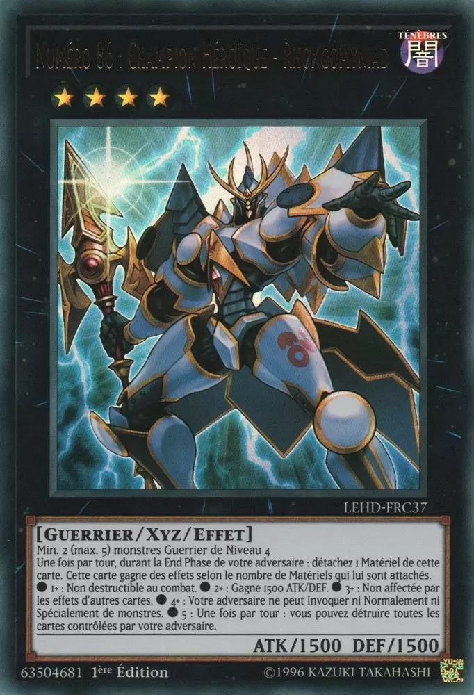 Decks du Héro Légendaire LEHD - Numéro 86 : Champion Héroïque - Rhongomyniad