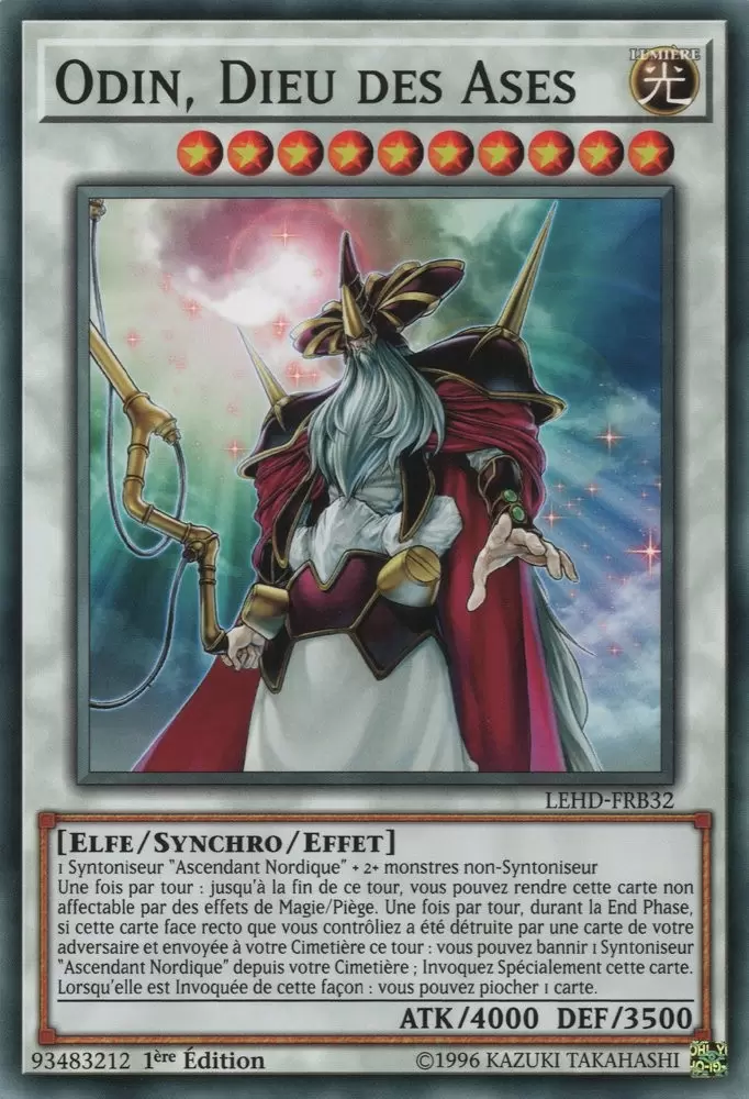 Decks du Héro Légendaire LEHD - Odin, Dieu des Ases