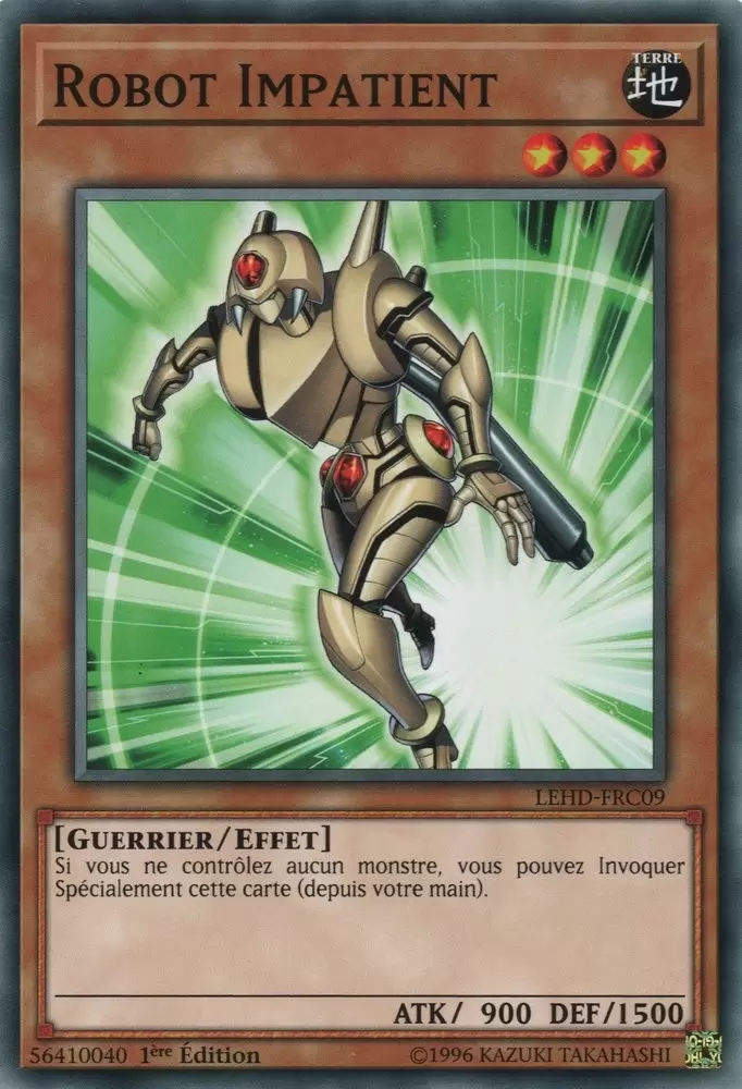 Decks du Héro Légendaire LEHD - Robot Impatient