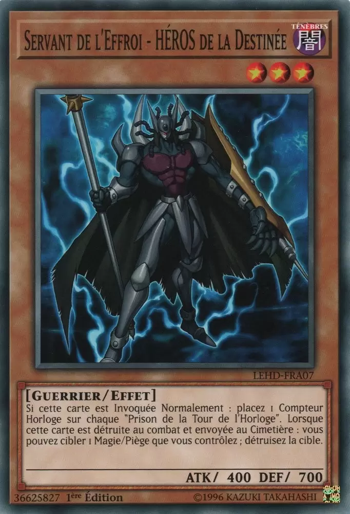Decks du Héro Légendaire LEHD - Servant de l\'Effroi - HÉROS de la Destinée