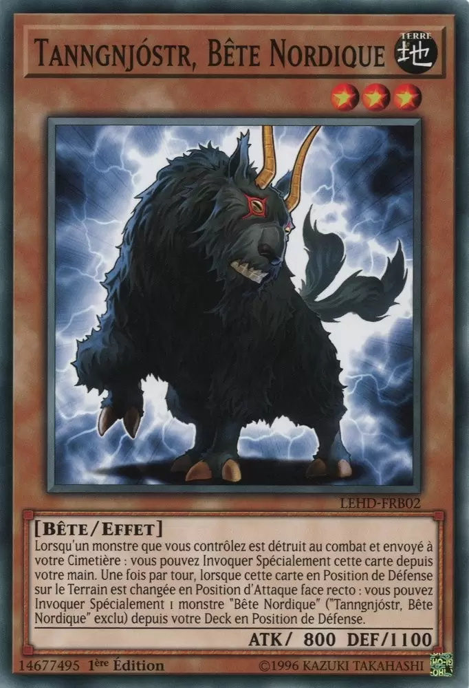 Decks du Héro Légendaire LEHD - Tanngnjóstr, Bête Nordique