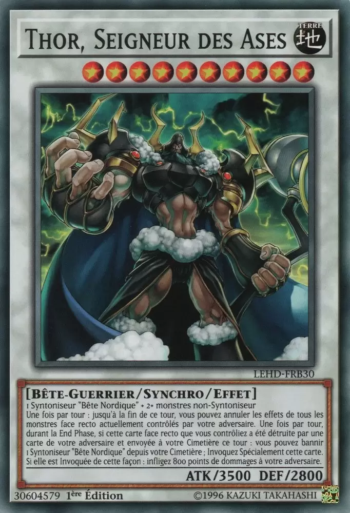 Decks du Héro Légendaire LEHD - Thor, Seigneur des Ases