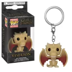 Game of Thrones Regular Viserion Pop! Keychain