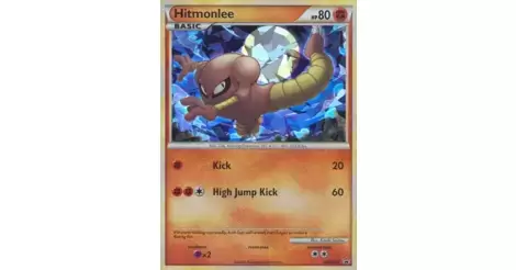 Carta de Jogo: Hitmonlee (Pokémon TCG(Heartgold & Soulsilver