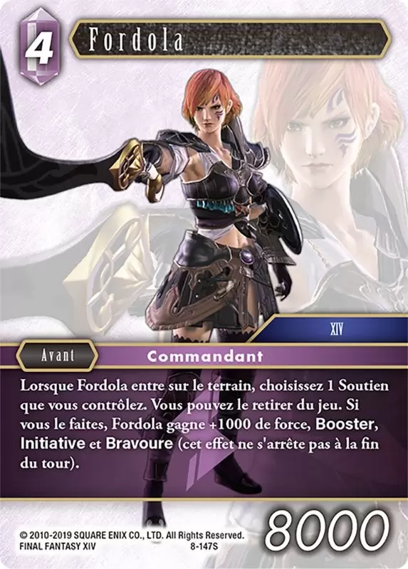Cartes Final Fantasy : Opus 8 - Fordola