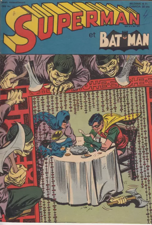 Superman et Batman (Interpresse - 3ème série) - Les beignets de la chance !