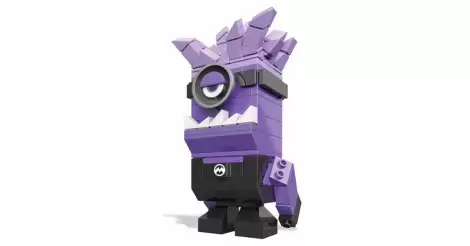 Mega Bloks Kubros Despicable Me Evil Minion Building Kit 1 Piece 