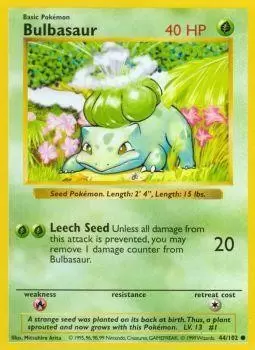 Base Set - Bulbasaur