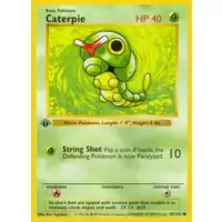 Caterpie 1st Edition