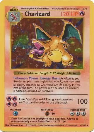 Base Set - Charizard Holo