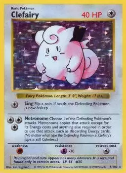 Base Set - Clefairy Holo
