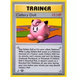 Clefairy Doll 1st Edition