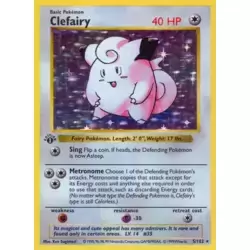 Clefairy 1st Edition Holo