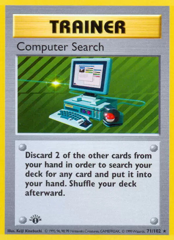 Base Set - Computer Search 1st Edition