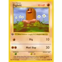 Diglett 1st Edition