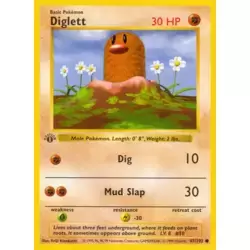 Diglett 1st Edition