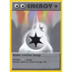 Double Colorless Energy 1st Edition