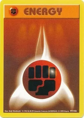 Base Set - Fighting Energy