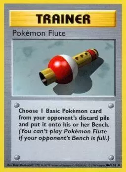 Base Set - Flûte Pokémon