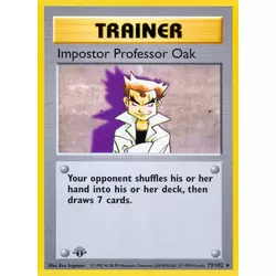 Imposter Professor Oak 1st Edition