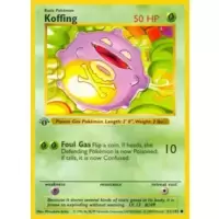 Koffing 1st Edition