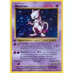 Mewtwo 1st Edition Holo