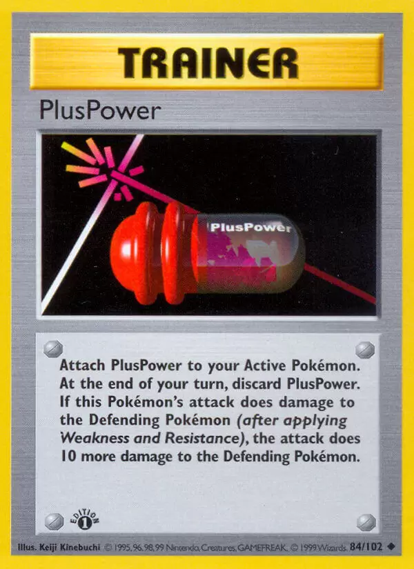 Base Set - PlusPower 1st Edition