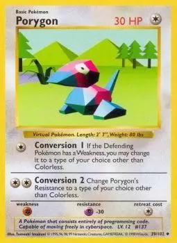 Base Set - Porygon