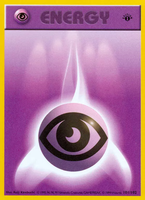 Base Set - Psychic Energy 1st Edition