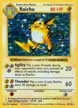 Base Set - Raichu Holo