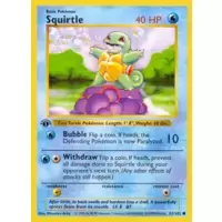 Squirtle 1st Edition