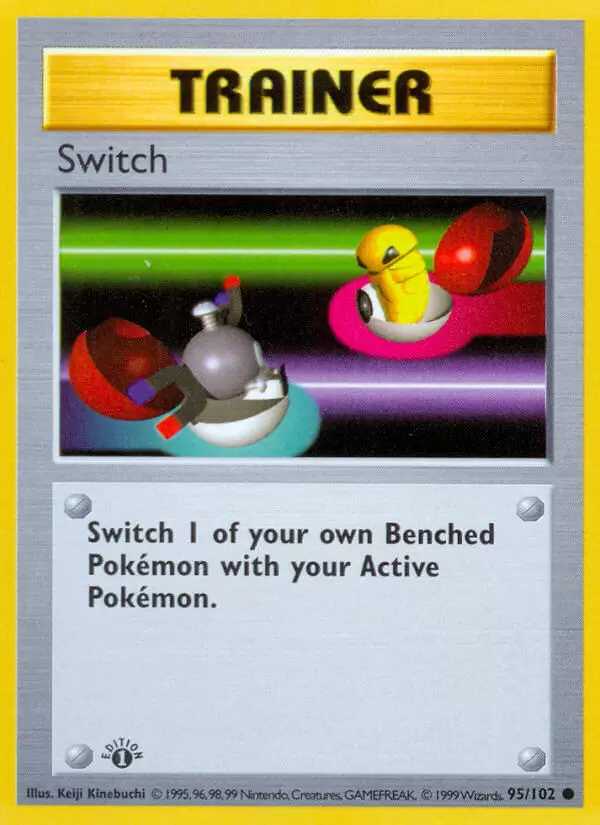 Base Set - Switch 1st Edition