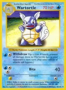 Base Set - Wartortle