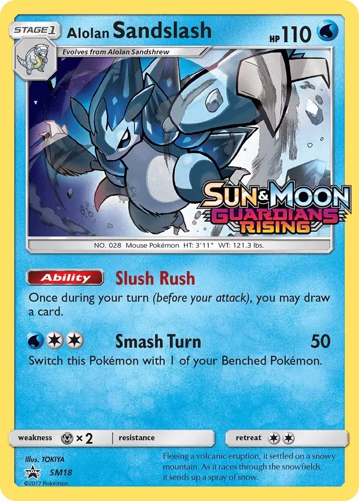 Sun & Moon Promos - Alolan Sandslash