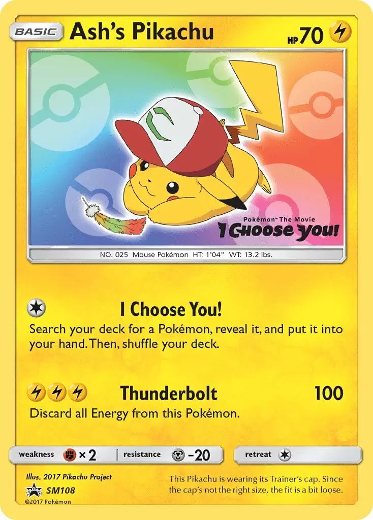 Sun & Moon Promos - Ash\'s Pikachu