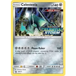 Pokemon : SM CELESTIAL STORM CELESTEELA 100/168 RARE LEAGUE PROMO