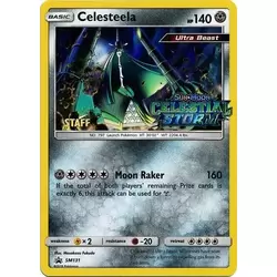  Celesteela 100/168 - Celestial Storm - Pokemon League Promo  Reverse Foil : Toys & Games