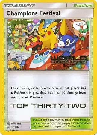 Sun & Moon Promos - Champions Festival World Championships 2017 Top Thirty-Two