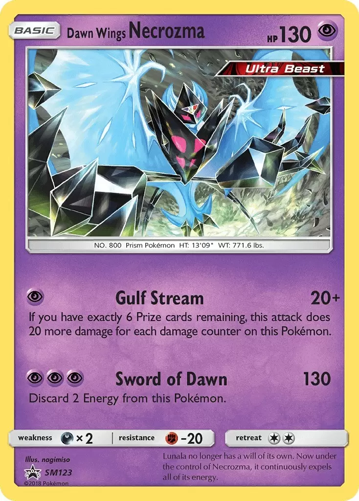 Sun & Moon Promos - Dawn Wings Necrozma