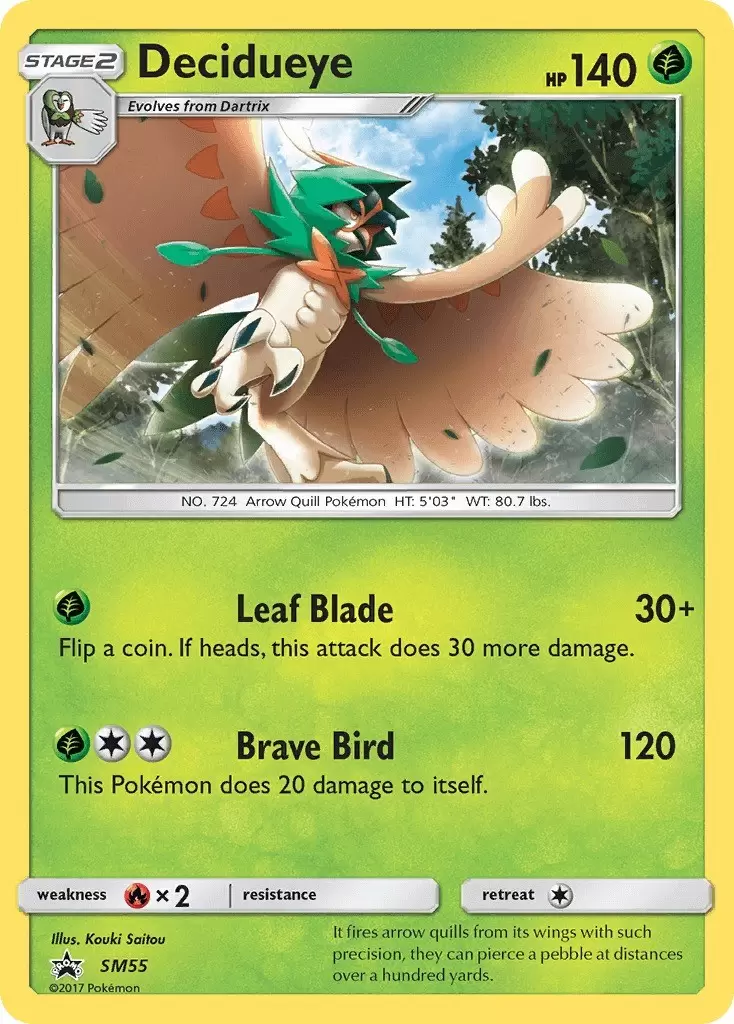 Sun & Moon Promos - Decidueye